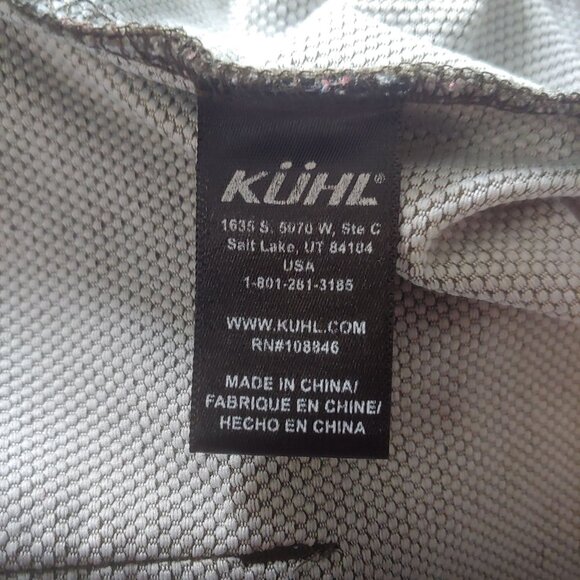 Kull Womens Gray L-Sleeve Turtle Neck Pullover Camping Hiking Outdoors XL - Picture 11 of 11